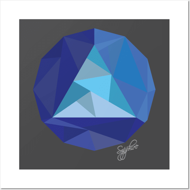 Sapphire Wall Art by Hillier